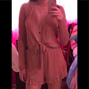 Gold (sequin) romper